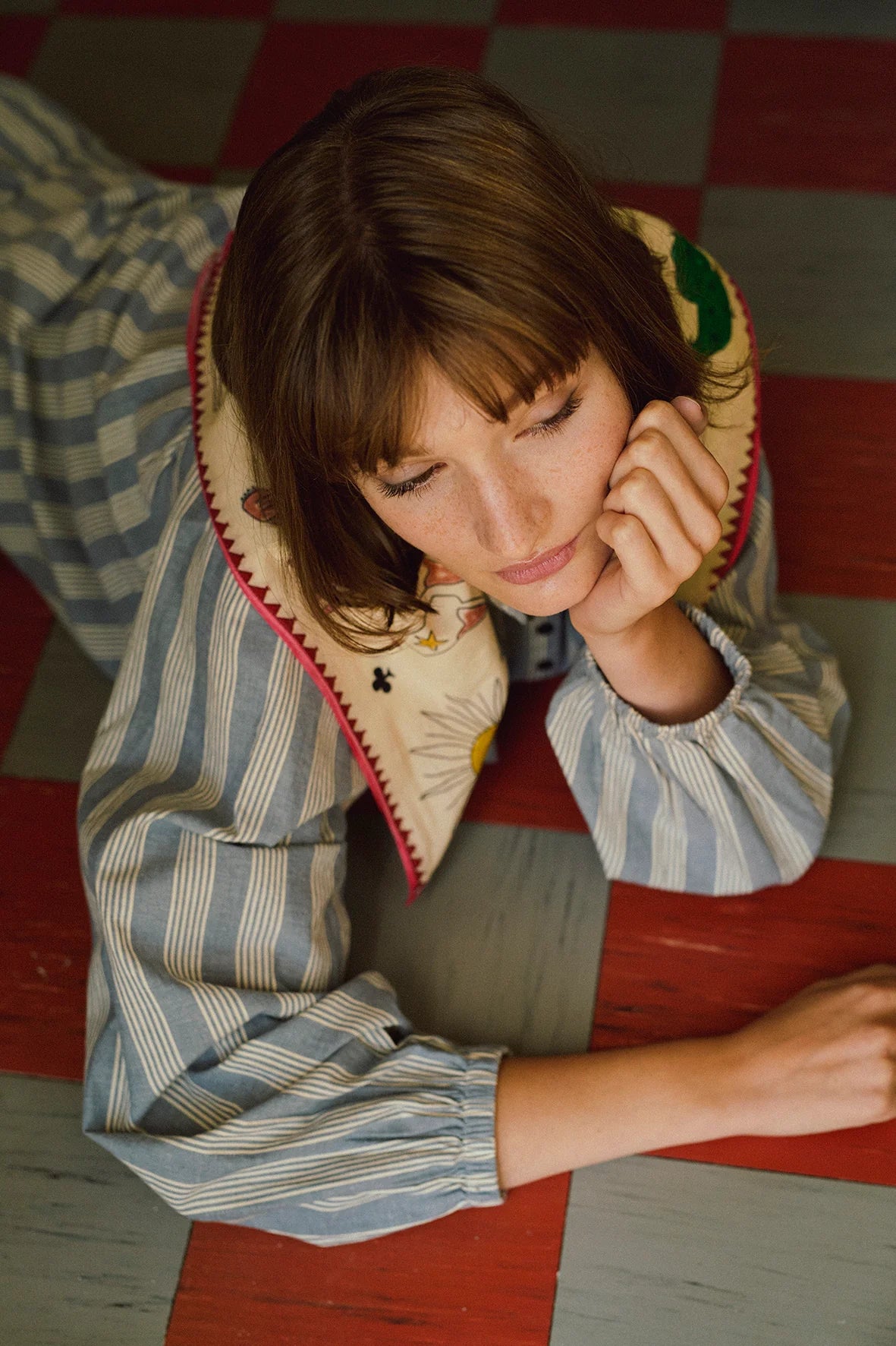 Stockholm stripe blouse - Sea